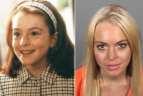 Child stars gone bad in Yahoo : Lindsay Lohan, Tatum O’Neal, Mackenzie Phillips