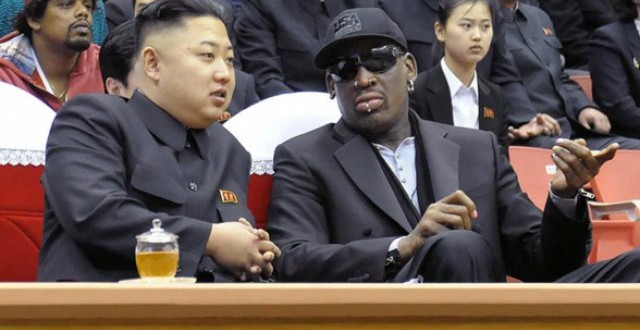 Dennis rodman visits north korea