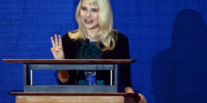 Elizabeth Smart activist for abused children : Conference