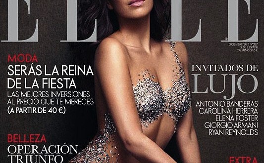 Eva longoria : Nude with Crystals for Elle Spain (PHOTO – VIDEO)