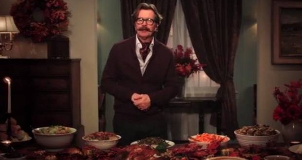 Gary Oldman : Actor historically accurate anti-Thanksgiving message (VIDEO)