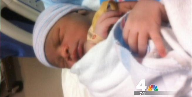 Shavonnte Taylor had baby boy in Metro station