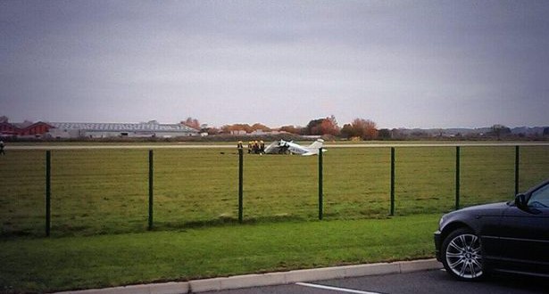 Wales plane crash