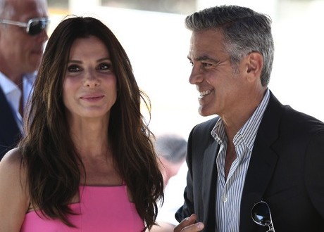 George clooney : ‘Sandra Bullock calls me drunk every night’, Reports