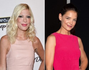 tori spelling katie holmes plastic cant sing