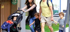 Actor Matthew McConaughey's Festive Family Outing