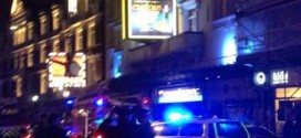 Balcony collapses at London's Apollo theatre