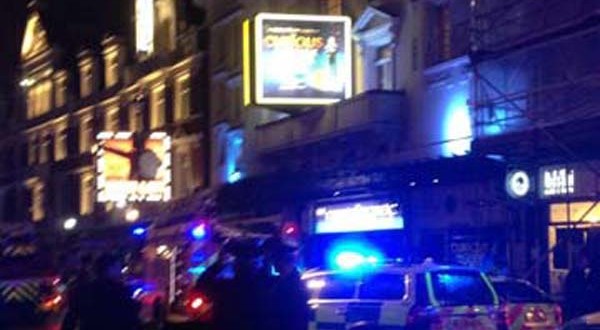 Balcony collapses at London's Apollo theatre