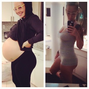 Celebrity: Amber Rose Flaunts Post-Baby Body On Instagram