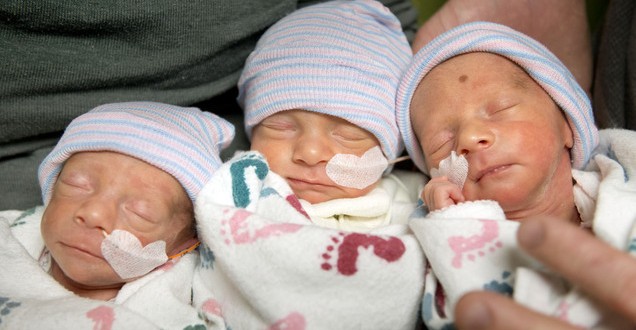 Identical Triplets Born in California (PHOTO – VIDEO)