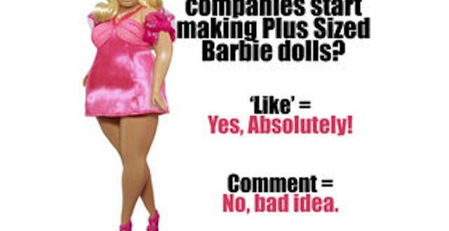 Plus-size Barbie dolls Sparks Debate Over Body Image