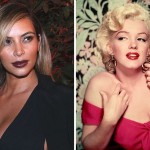 Star Kim Kardashian similar to Marilyn Monroe?