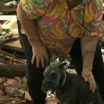 Woman finds dog alive in rubble from Oklahoma tornado