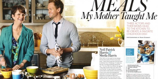 Celebrity holiday recipes : neil patrick harris ooey gooey bars