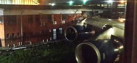 London-bound British Airways jet wing hits building at South African airport