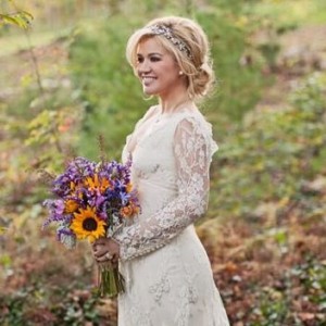 kelly clarkson temperley london wedding dress