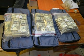 $7.2 Million in cash Found In Suitcases