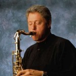 Bill Clinton Playing Saxophone