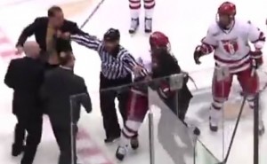 Coaches, team in brawl after college hockey game between rivals RPI, Union