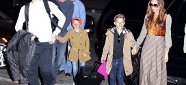 David and Victoria Beckham : Boys' Night in London