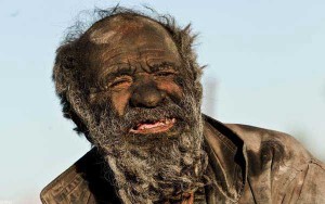 Iranian Man has gone 60 years without bathing