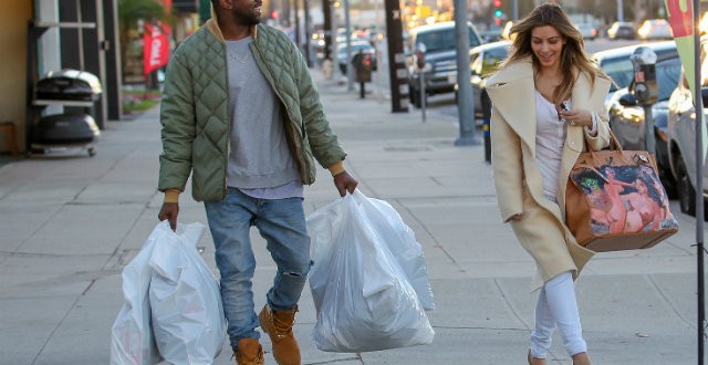 Kanye West Gives Kim Kardashian a Birkin Bag For Christmas