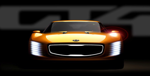 Kia teases GT4 Stinger sportscar concept ahead of Detroit Motor Show 2014
