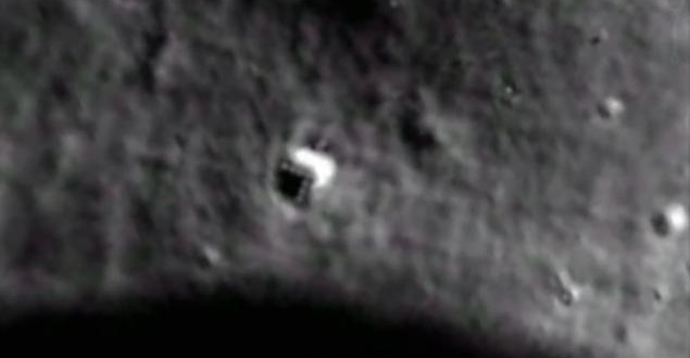 Mysterious triangle Spotted on Moon by Google
