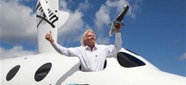 One first-class ticket flights to outer space : $200000 on richard Branson's Virgin Galactic