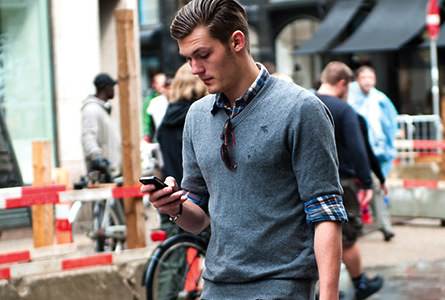 Texting while walking dangerous