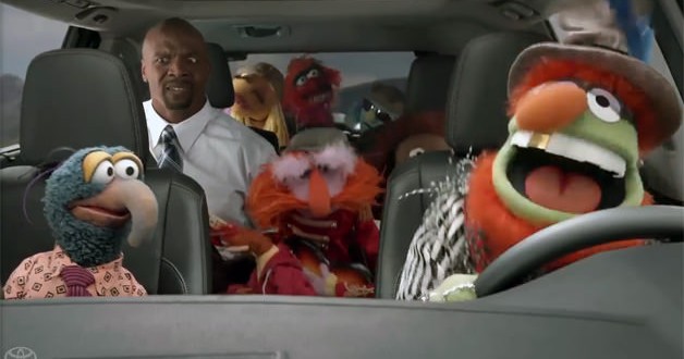 The Muppets Super Bowl Toyota Highlander Commercial with Terry Crews (Video)