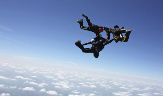 Unconscious skydiver rescued