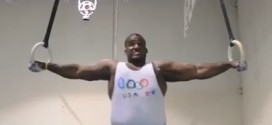 Unusual hobbies of the famous : Anthony adams gymnastics