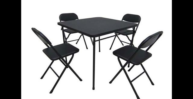 Walmart Recalls Card Table And Chair Sets (VIDEO)