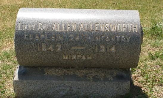 Allen Allensworth killed by motorcyclist 1914