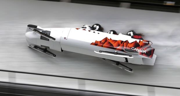 Canadian bobsled walk away from crash