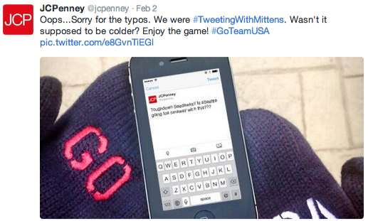 J.C. Penney Did Not Drunk-Tweets The Super Bowl XLVIII