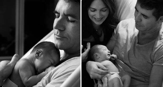 Simon Cowell shares baby photos