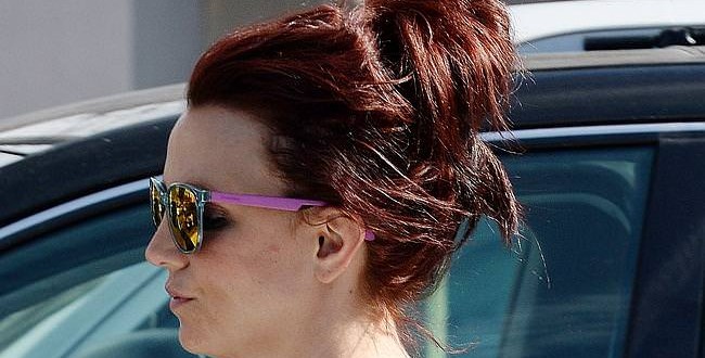 Singer Britney Spears Is Now A Redhead