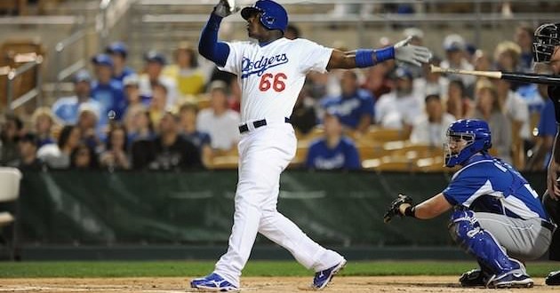 Yasiel Puig returns to field, Mattingly downplays weight