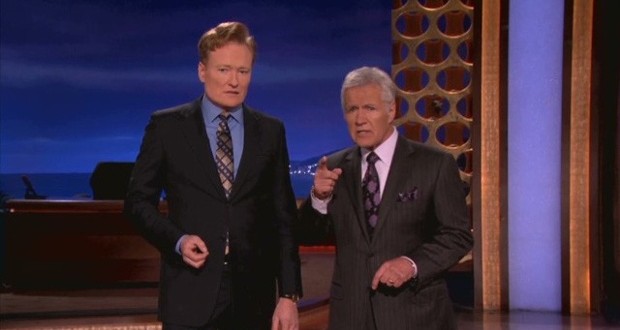 Alex Trebek Gets Conan O'Brien