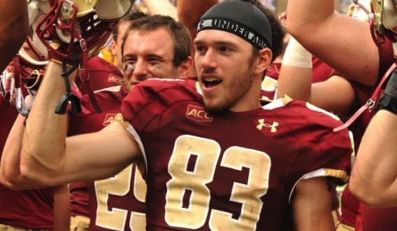 Boston College WR Alex Amidon headed for Navy SEALs