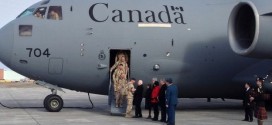 Canadian Soldiers return from Afghan mission