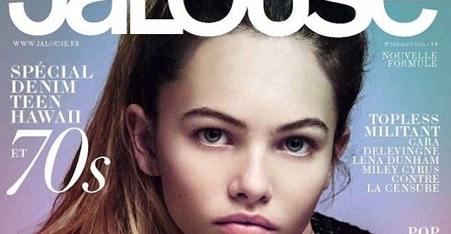 Child fashion model Causes Controversy For Jalouse Magazine Cover