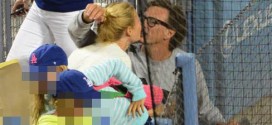 Gwyneth spotted kissing ex