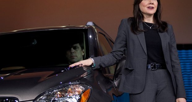 Mary Barra : first job General Motors intern