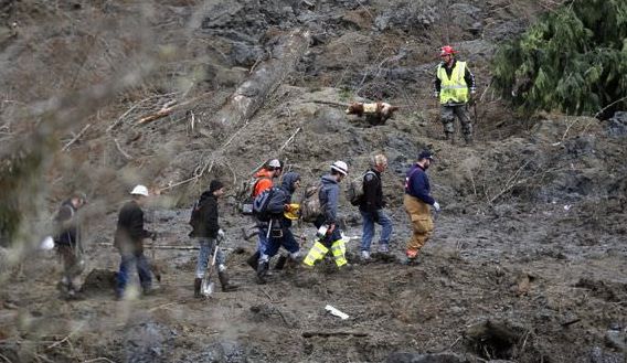Number of mudslide missing reduced from 90 to 30