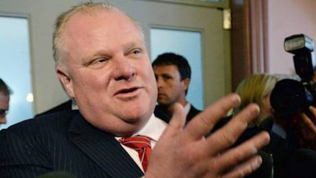 Toronto Mayor Rob Ford dares police chief to arrest him (Video)