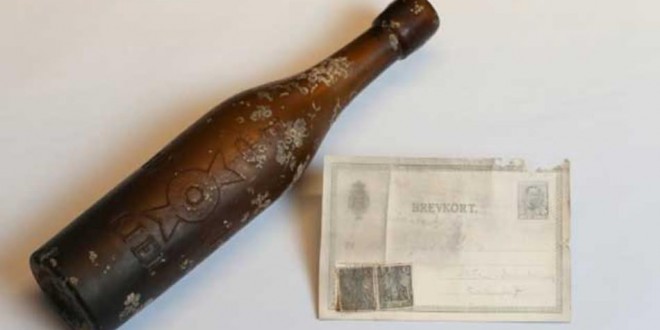 100-year-old message in a bottle found in Baltic Sea