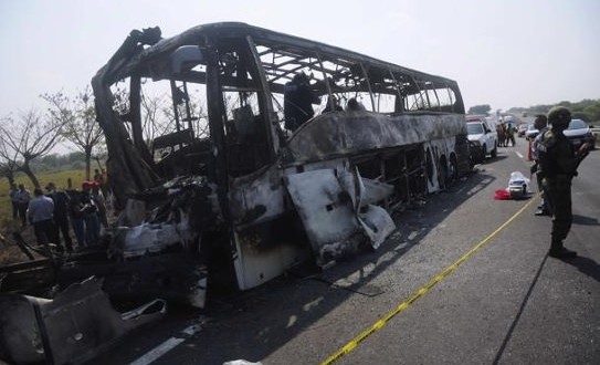 36 Dead In Fiery Mexico Bus Crash